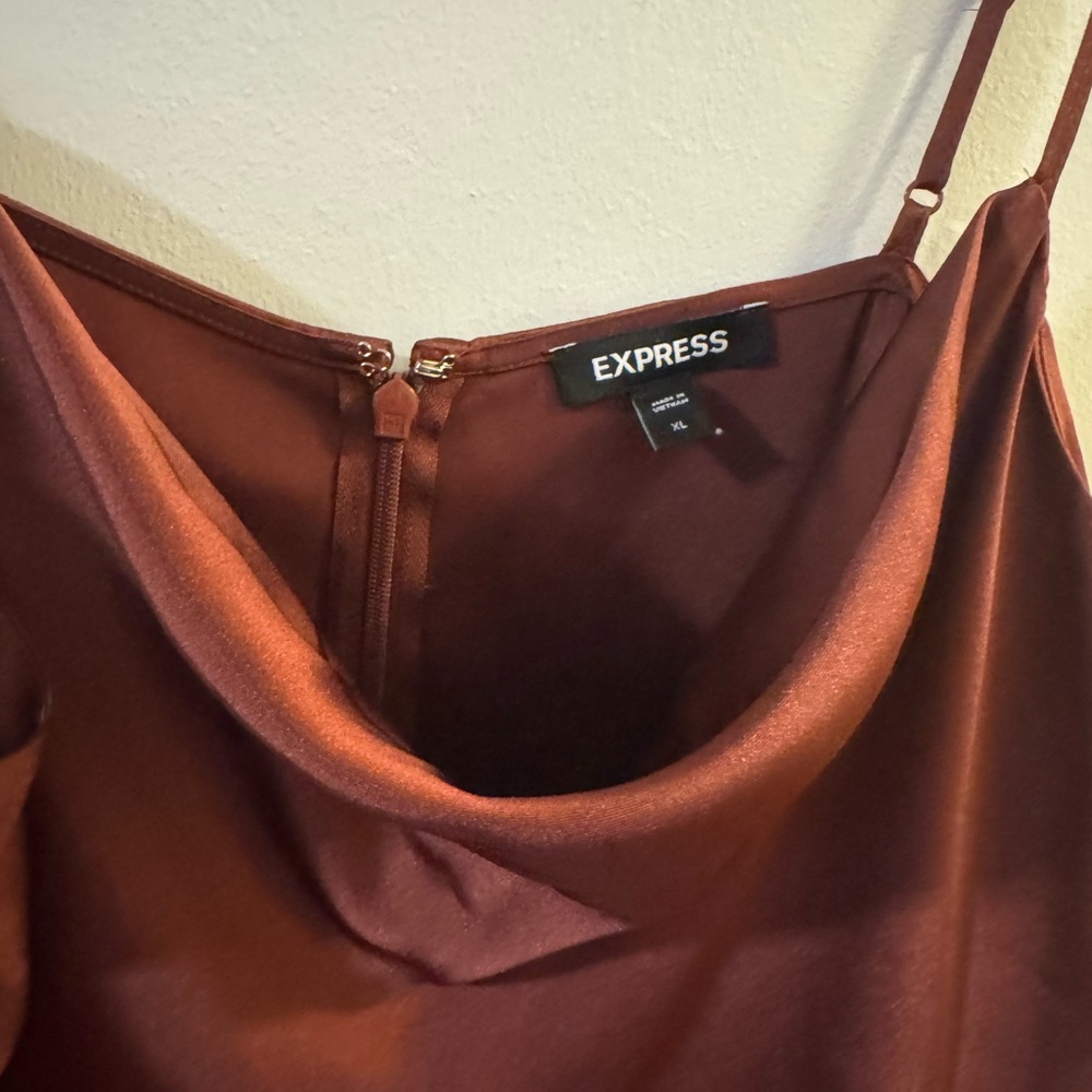 Satin jump suit